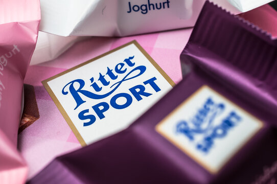 Ritter Sport chocolate with yogurt flavor