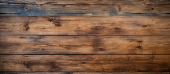 Obraz premium Copy space image of a vintage wooden texture background perfect for text or graphic design product backdrops or as a clear background with wooden boards