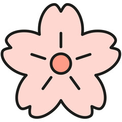 Naklejka premium Japan Colored Icon Pack