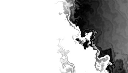 Black smoke steam isolated transparent background. Fog and mist effect for text or space. Overlay...