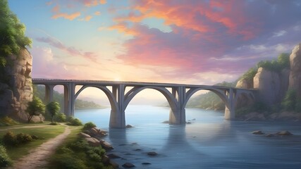 scenery featuring the bridge