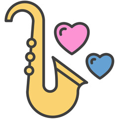 Wedding Colored Icon Pack