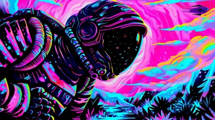 Galactic Emperor, Armor, Wise ruler, Reflecting on past glories and failures, Nebula, 3d render, Golden Hour, Depth of Field Bokeh Effect, Worms-eye view