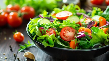 Salad Power Up. Customize Your Nutritious Lunch at Home 