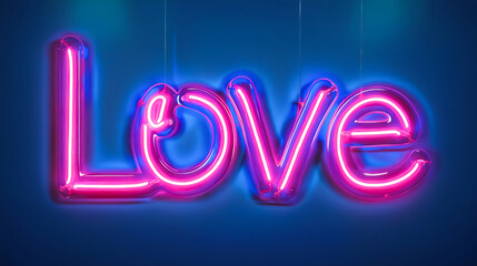 Love neon sign by sam mcdonald. - Powered by Adobe