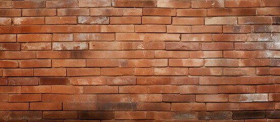 copy space image of a solid brick wall