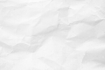 White recycled craft paper texture as background. Grey paper texture, Old vintage page or grunge vignette of old newspaper. Pattern rough art creased grunge letter. Hardboard with copy space for text.