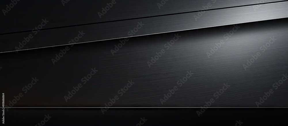 Poster a sleek black steel background perfect for adding a touch of sophistication to your design projects 