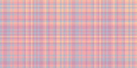 Advertisement tartan pattern vector, net background textile plaid. Wear fabric check texture seamless in pastel and light colors.