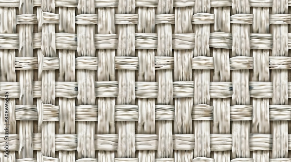 Poster modern illustration of burlap textile structure with woven linen or cotton pattern. abstract texture