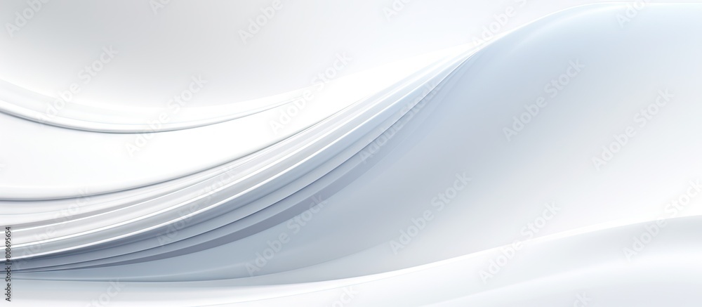 Aufkleber curved white abstract background with copy space image