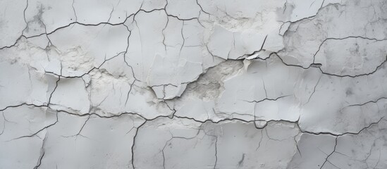The copy space image features a weathered cement wall displaying cracks
