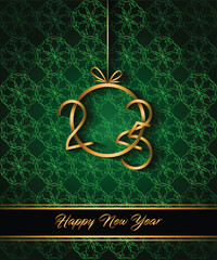 2025 Happy New Year background for your seasonal invitations, festive posters, greetings cards.