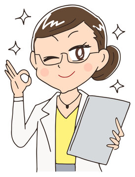 医師 美容研究家の女性