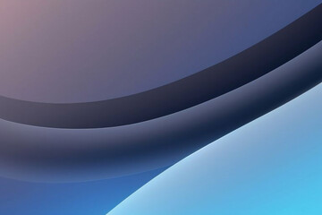 Obraz premium Teal blue blurry wave on black background with copy space 