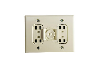 Electrical Outlets isolated on transparent background