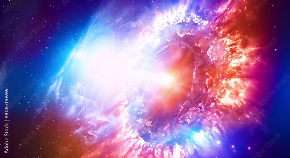 Aufkleber scientists observe dark matter in supernova event unlocking cosmic secrets. concept astrophysics, da