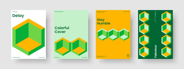 Naklejka premium Modern Report Layout. Isolated Flyer Design. Geometric Business Presentation Template. Background. Banner. Brochure. Book Cover. Poster. Catalog. Advertising. Pamphlet. Portfolio. Notebook
