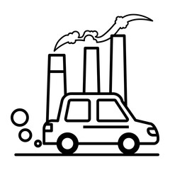 Global Warming icon. Climate change icon