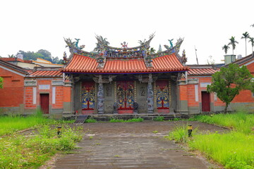Fototapeta premium Heritage building (Place of worship) at Beipu Township, Hsinchu County, Taiwan