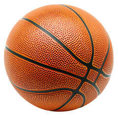 Fototapeta premium basketball isolated on white background