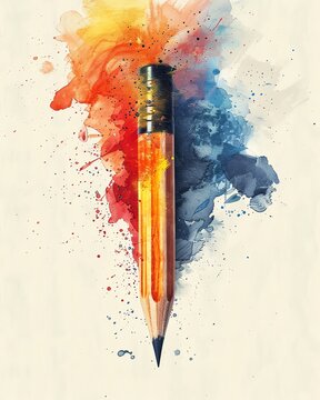 A pencil is mightier than the sword.