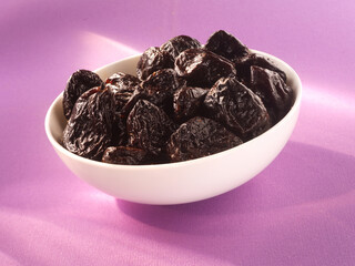 Trockenpflaumen, Pflaumen, backobst, Früchte, Obst,