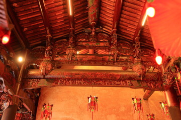 Heritage building (Place of worship) at Beipu Township, Hsinchu County, Taiwan