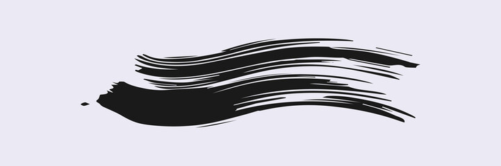 ink Brush Stroke, Dirty textures of banners, boxe, frames and design element