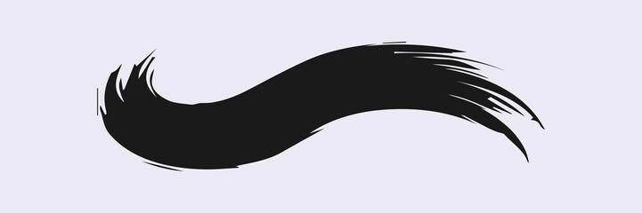 ink Brush Stroke, Dirty textures of banners, boxe, frames and design element