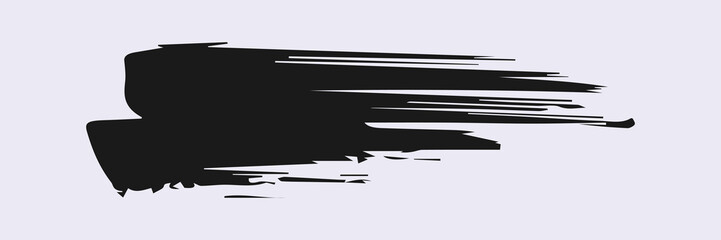 ink Brush Stroke, Dirty textures of banners, boxe, frames and design element