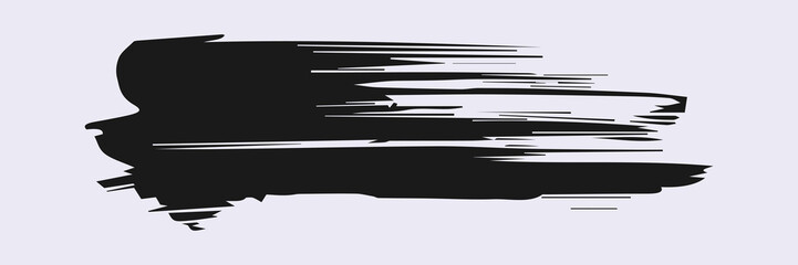 ink Brush Stroke, Dirty textures of banners, boxe, frames and design element