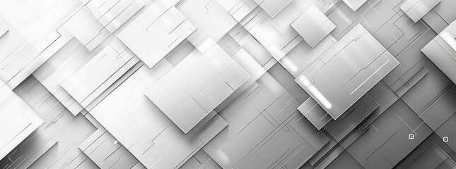 Gray and white diagonal line architecture geometry tech abstract subtle background vector illustration