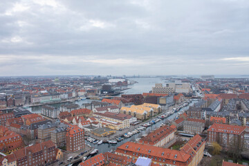 Naklejka premium Copenhagen, charming places