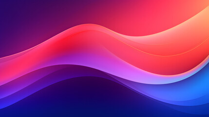 Neon simple gradients abstract background with lights poster background