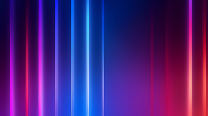 Fototapeta premium Neon simple gradients abstract background with lights poster background