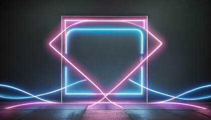 Fototapeta premium glowing sign, 