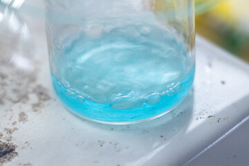 Basic Concepts of Preparing Solutions of standard chemical solvents in the laboratory.