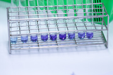 Basic Concepts of Preparing Solutions of standard chemical solvents in the laboratory.
