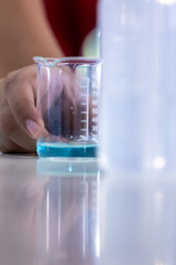 Basic Concepts of Preparing Solutions of standard chemical solvents in the laboratory.