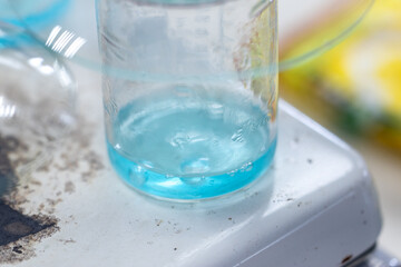 Basic Concepts of Preparing Solutions of standard chemical solvents in the laboratory.