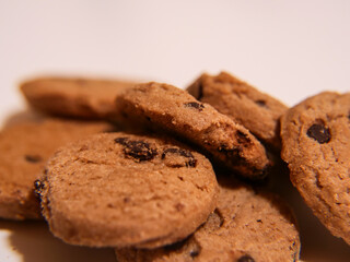 素材広告　文字入れ　チョコチップクッキー