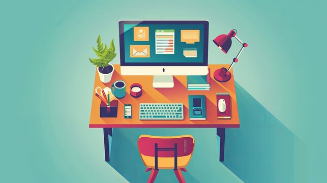 For a web design service concept illustration, you might want to create an image that communicates the essence of web design, creativity, and professionalism.