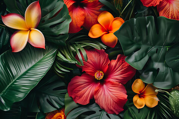 red and yellow flowers