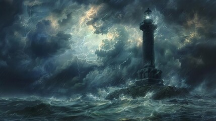 Fototapeta premium Illustrate the eerie