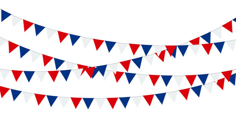 Obraz premium FANIONS TRICOLORES COULEURS FRANÇAISES