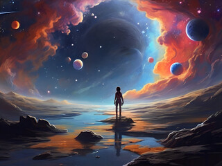 "Stellar Artistry: Create Stunning Astral Paintings"