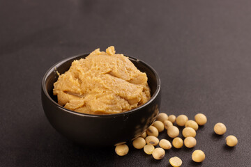 Miso is  Japanese Traditional Paste Made From Fermenting Soybean.