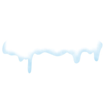 Melt snow in winter. snow caps. Blizzards. Snowy weather. falling snow flakes. Snowfall dust freeze granules. snowstorm. icicles, snowballs and snowdrifts 