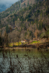 lake in the mountains